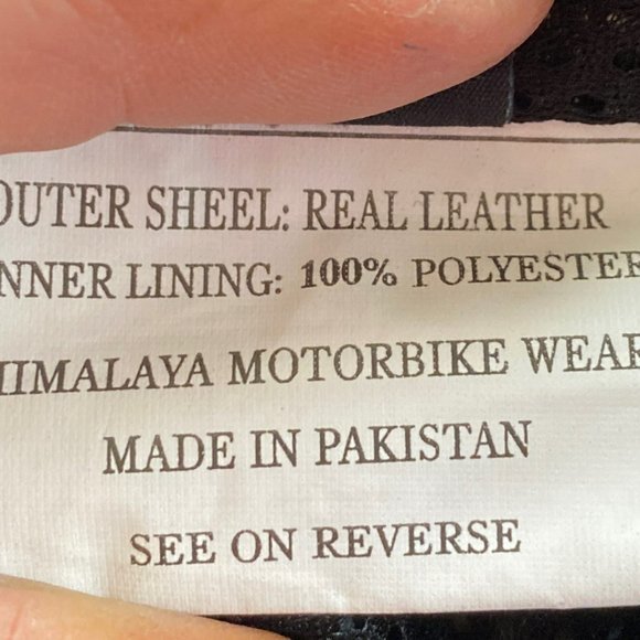 Himalaya Motor Bikewear Women's Armored Leather Jacket - Picture 14 of 14